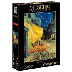 Puzzle Terraza de Cafe por la Noche Van Gogh Museum Collection 1000pzs