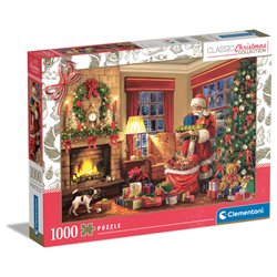 Puzzle La Visita de Papa Noel 1000pzs