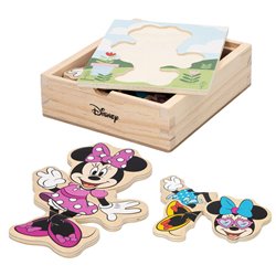 Puzzle madera Minnie Disney 19pzs