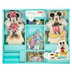 Juego magnetico madera vestidos Minnie Disney