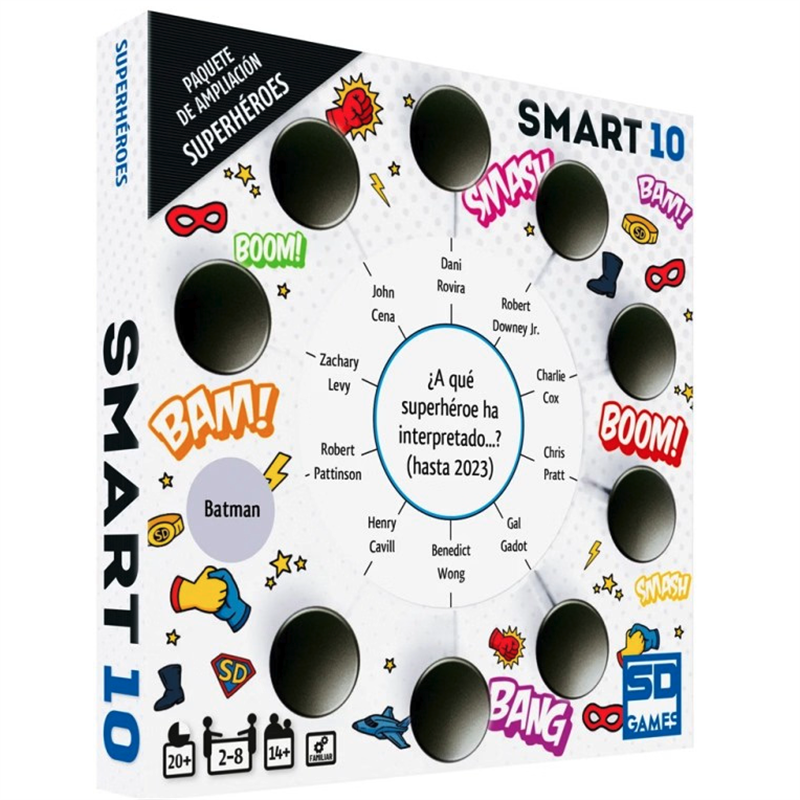 Expansion Superheroes Juego Smart 10 español