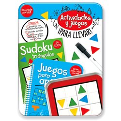 Kit Actividades Portatil Retos de Ingenio español
