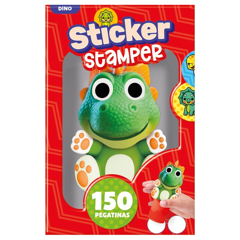 Sticker Stamper Dino