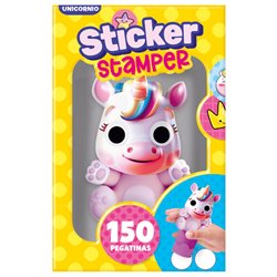 Sticker Stamper Unicornio