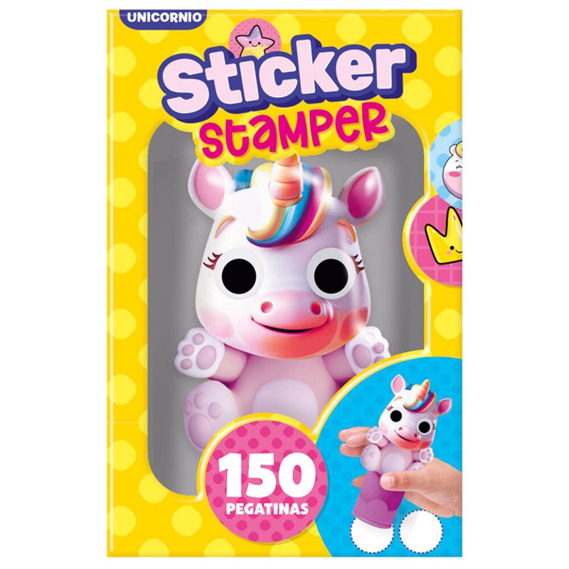 Sticker Stamper Unicornio