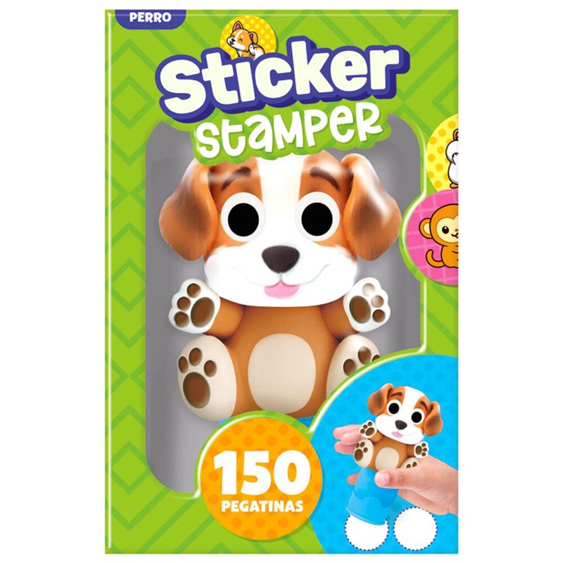 Sticker Stamper Perro