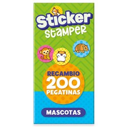 Recambio Sticker Stamper Mascotas