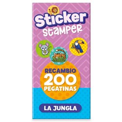 Recambio Sticker Stamper Jungla