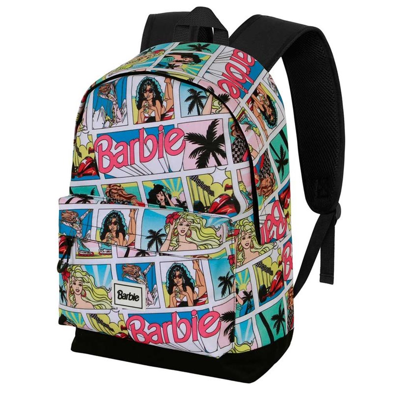 Mochila Comic Barbie 44cm adaptable