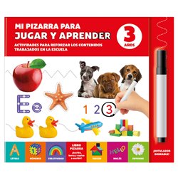Mi Pizarra para Jugar y Aprender 3 Años español