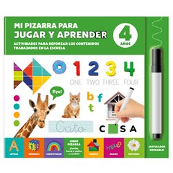 Mi Pizarra para Jugar y Aprender 4 Años español