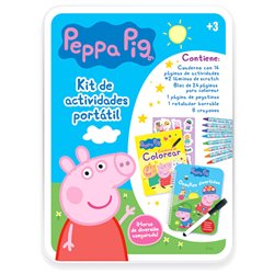 Kit Actividades Portatil Peppa Pig español