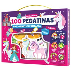 Maletin 100 pegatinas Fantasias