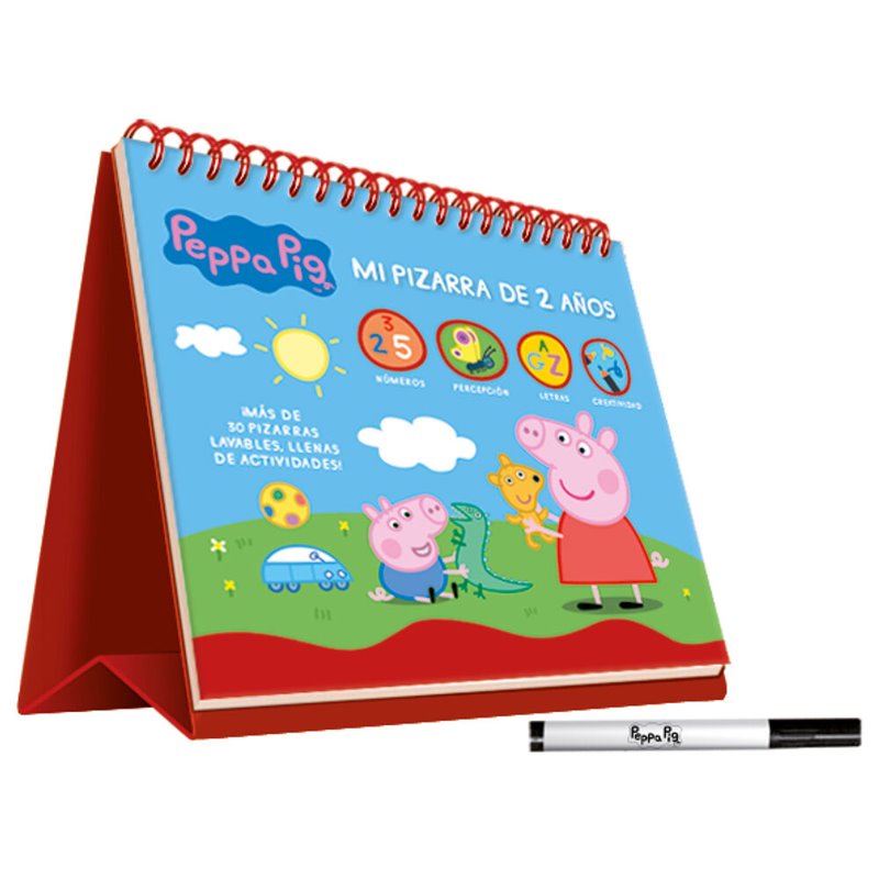Mi Pizarra Actividades 2 Años Peppa Pig español