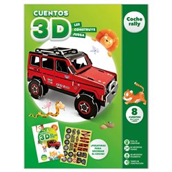 Cuento Imaginar y Consruir 3D Coche Rally español
