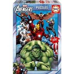 Puzzles Vengadores Avengers Marvel 200pzs