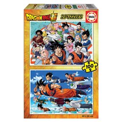 Puzzle Dragon Ball Super 2x100pzs