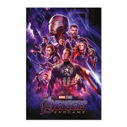 Poster Endgame One Sheet Los Vengadores Avengers Marvel