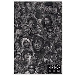 Poster Todas las Estrellas Hip Hop