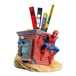Portalapices + lapiceros Spiderman Marvel