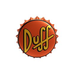 Iman abrebotellas Cerveza Duff Los Simpsons