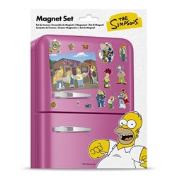 Set imanes troquelados Taberna Moe Los Simpsons