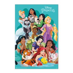 Poster Princesas Disney