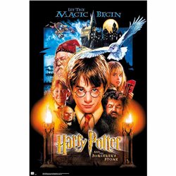 Poster Harry Potter y la Piedra Filosofal