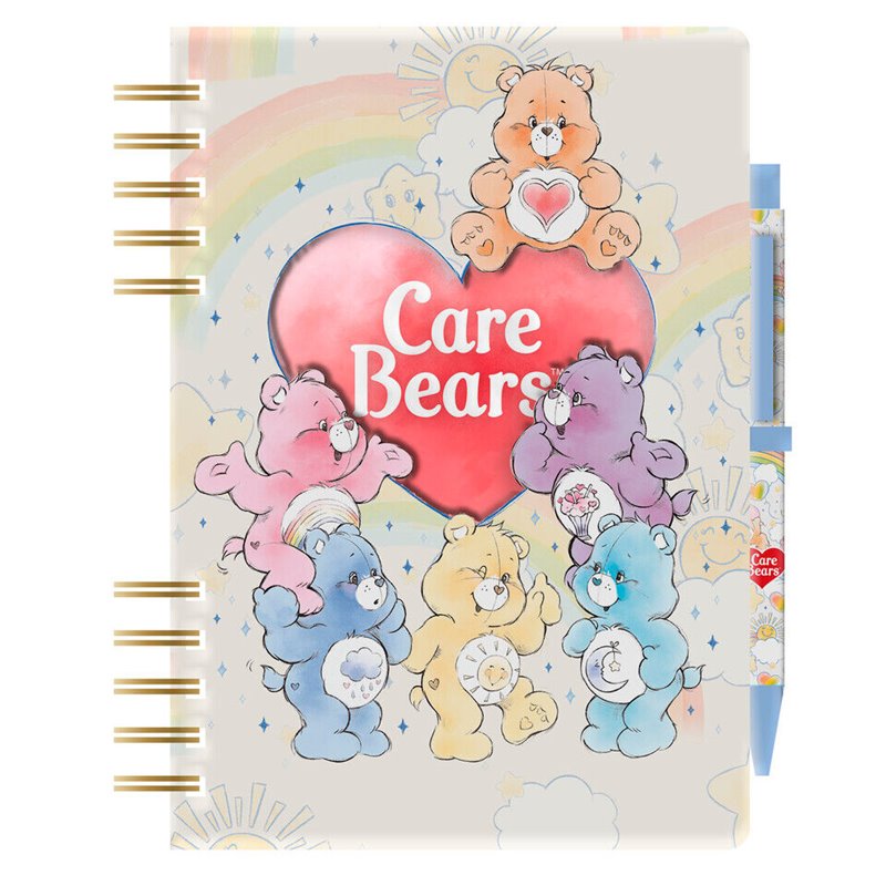 Cuaderno A5 + boligrafo y pegatinas Osos Amorosos