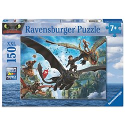 Puzzle Como Entrenar a tu Dragon 2 XXL 150pzs