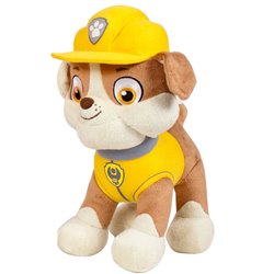 Peluche Rubble Patrulla Canina Paw Patrol soft 27cm