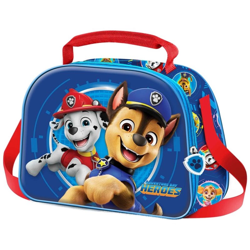 Bolsa portameriendas 3D Patrulla Canina Paw Patrol