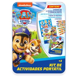 Kit Actividades Portatil Patrulla Canina Paw Patrol español
