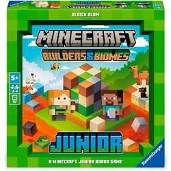 Juego de Mesa Builders &38 Biomes Junior Minecraft