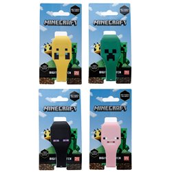 Reloj digital Minecraft