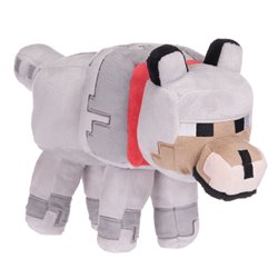 Peluche Lobo Minecraft 26cm