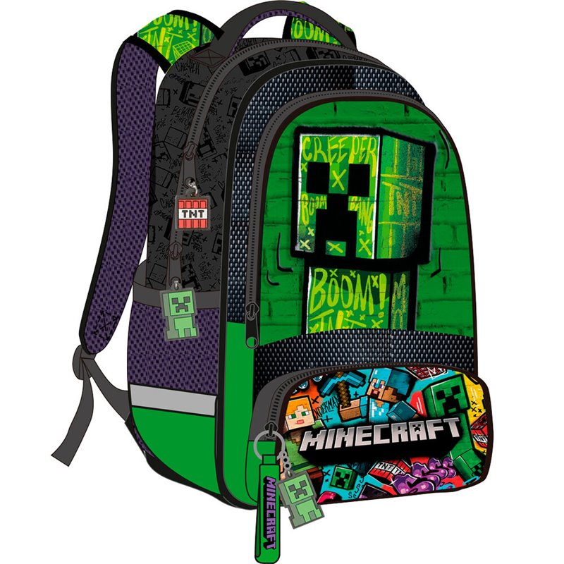 Mochila Minecraft 42cm