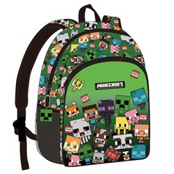 Mochila Face Minecraft 40cm