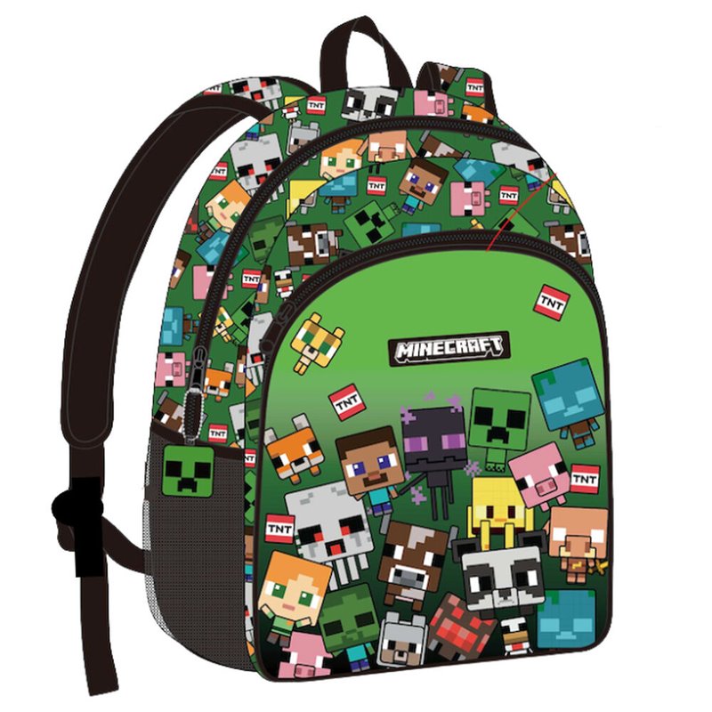 Mochila Face Minecraft 40cm