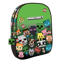 Mochila Face Minecraft 30cm