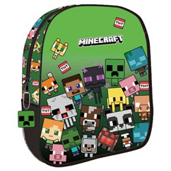 Mochila Face Minecraft 26cm