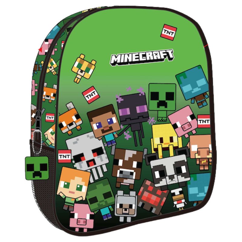 Mochila Face Minecraft 26cm