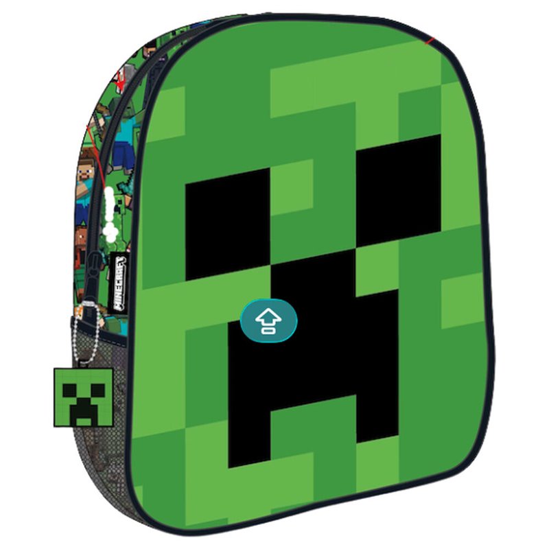 Mochila Characters Minecraft 26cm