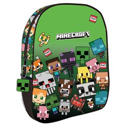 Mochila Characters Minecraft 30cm