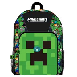 Mochila Face Minecraft 40cm