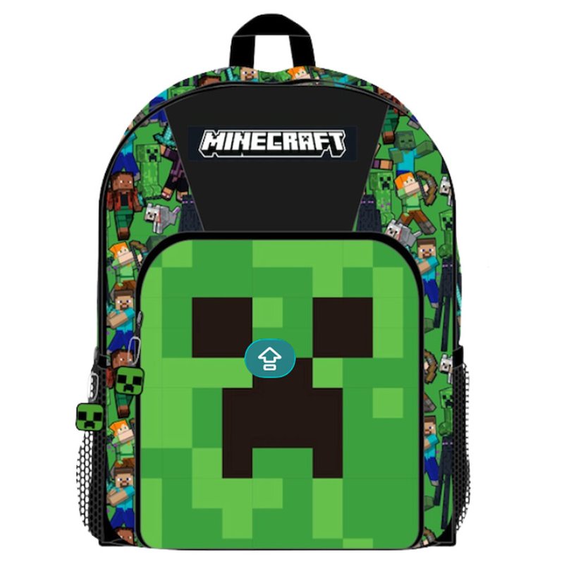 Mochila Face Minecraft 40cm