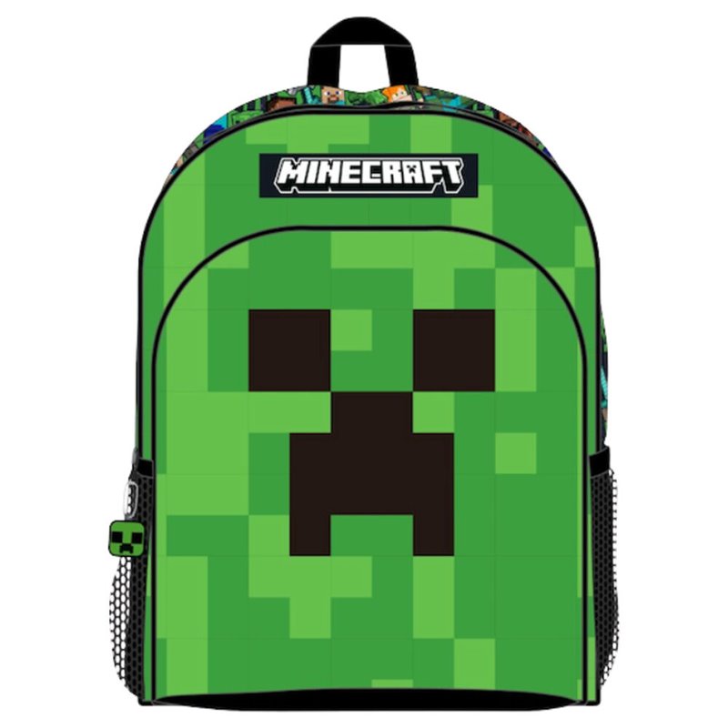 Mochila Face Minecraft 42cm