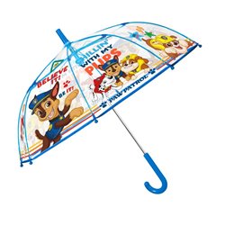 Paraguas manual transparente Patrulla Canina Paw Patrol 45cm