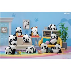 Figura sorpresa Panda As A Cat Panda Roll