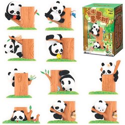 Figura sorpresa Fruit Tree Climbing Panda Roll surtido